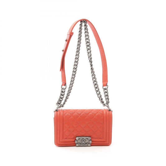 Chanel Boy Chanel Caviar Skin Shoulder Bag