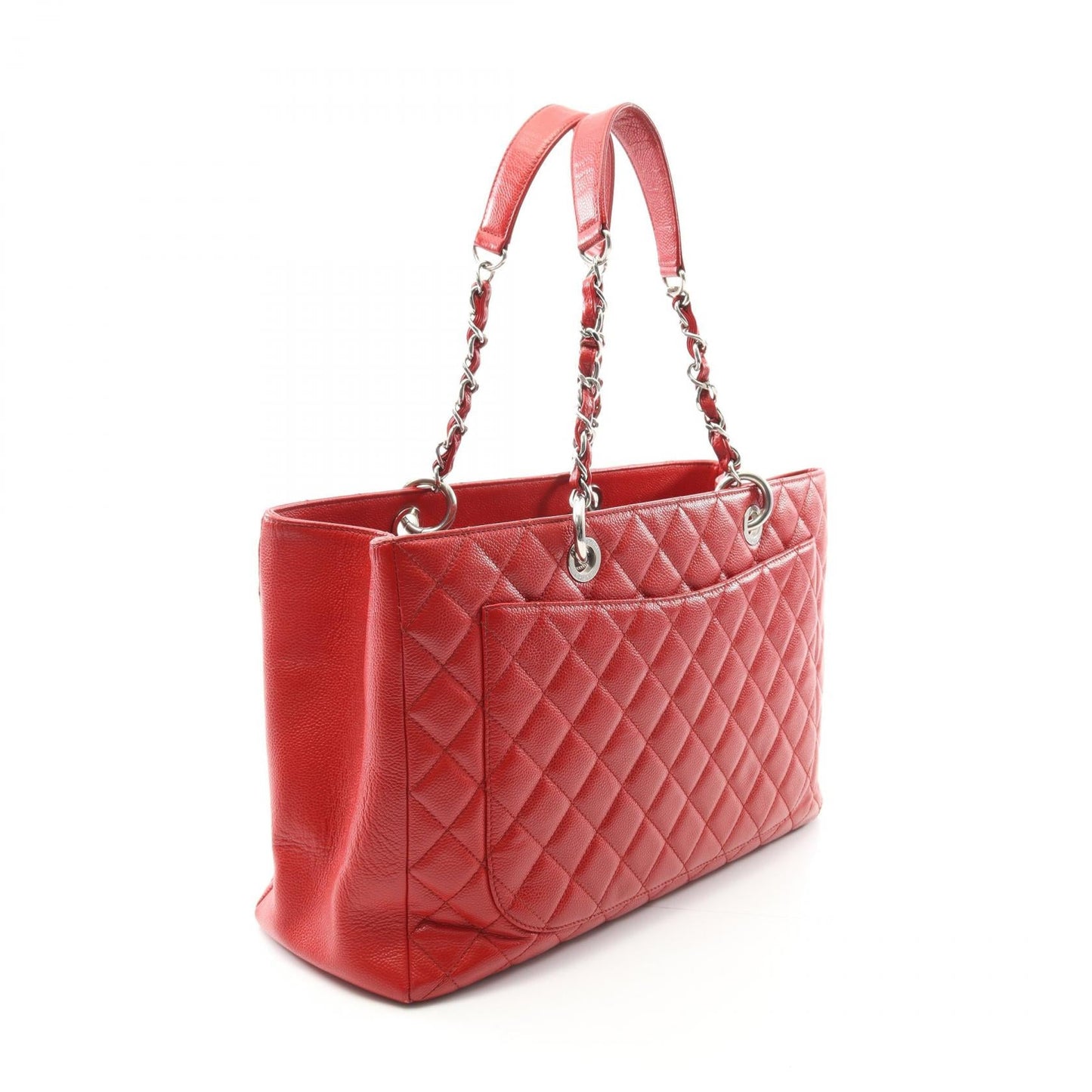 Chanel Matelasse Grand Shopping Tote Bag Caviar Skin Tote Bag
