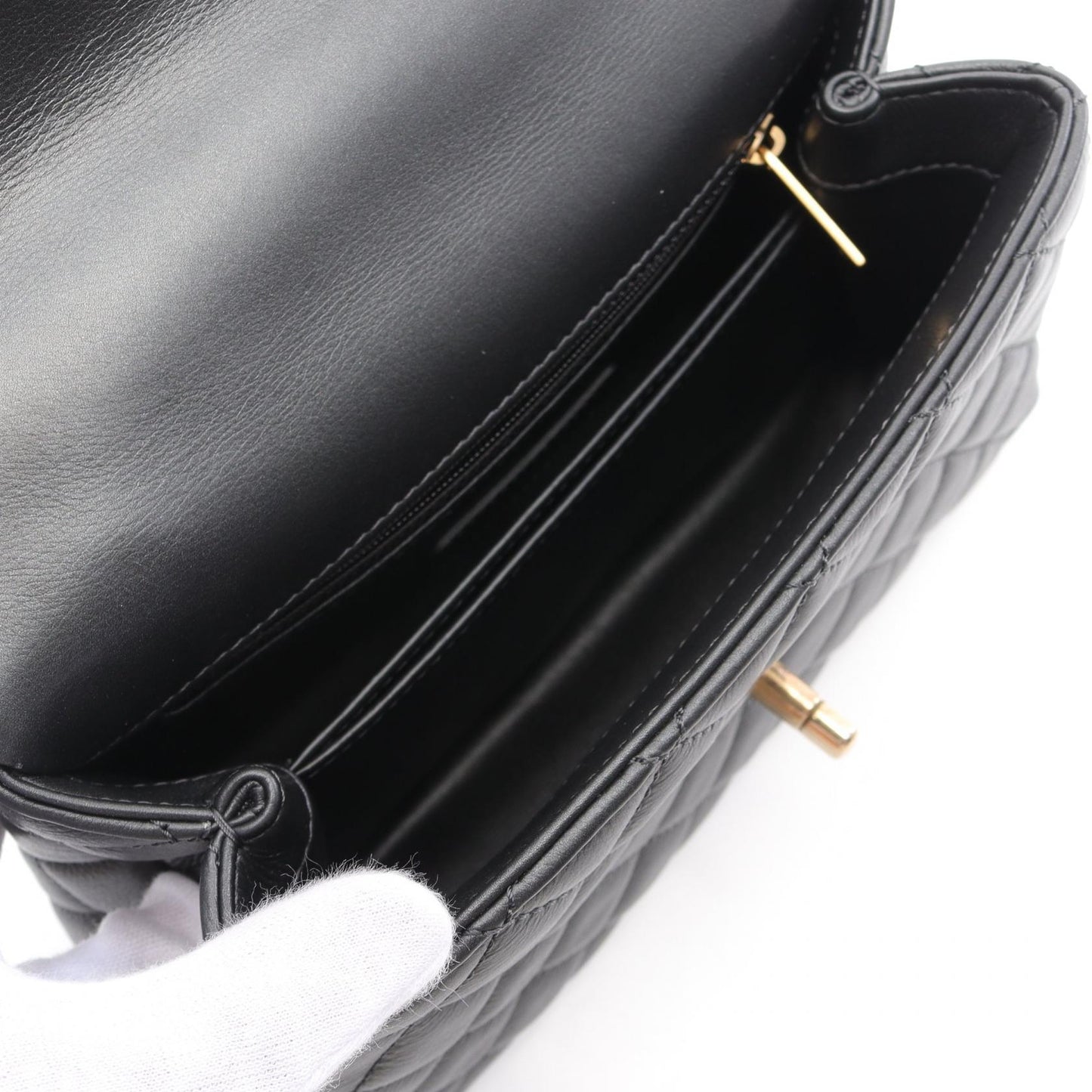 Chanel Coco Handle Flap Lambskin 2way Bag