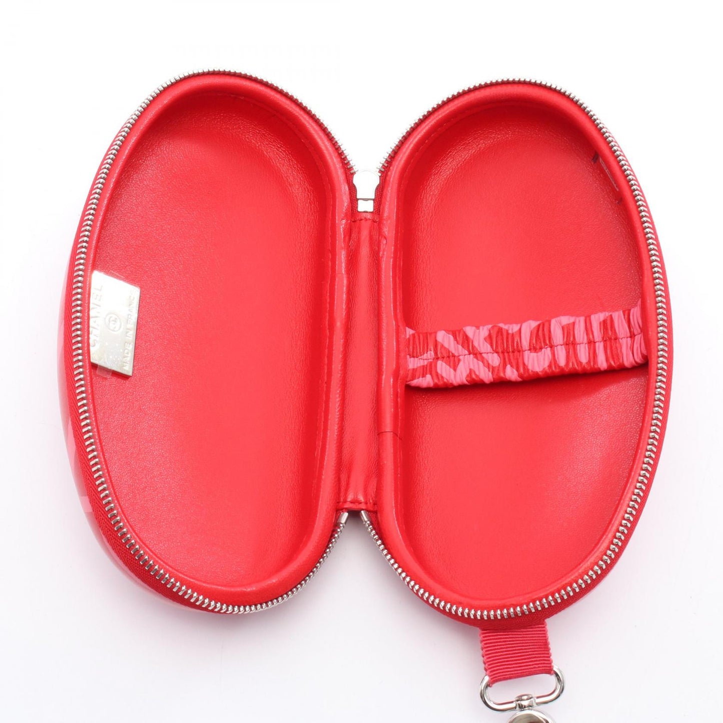 Chanel COCO NEIGE Convertible Zip Around Sunglasses Case 2way Shoulder Bag Leather