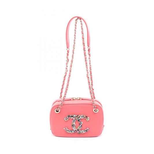 Chanel Coco Mark Lambskin Shoulder Bag