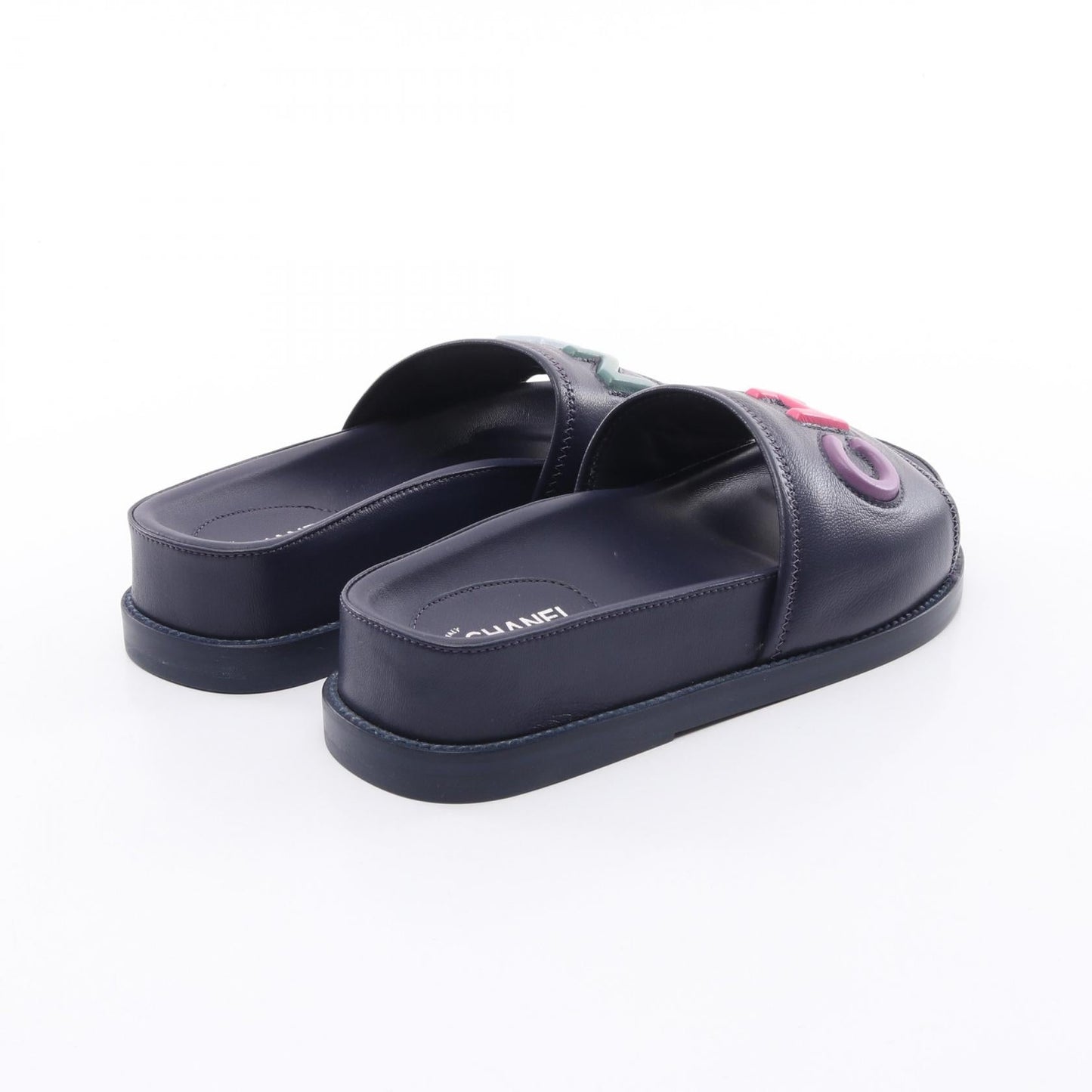 Chanel G38933 Leather Sandals