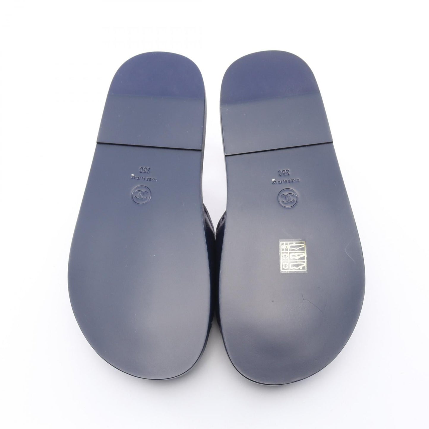 Chanel G38933 Leather Sandals