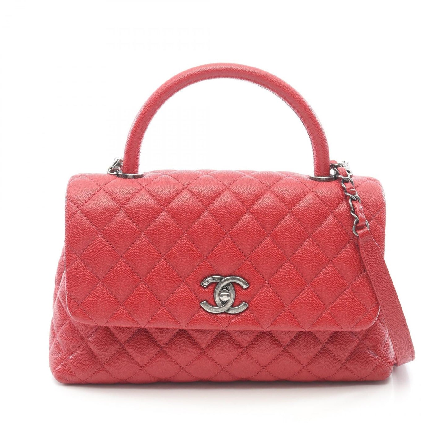 Chanel Coco Handle Caviar Skin 2way Bag