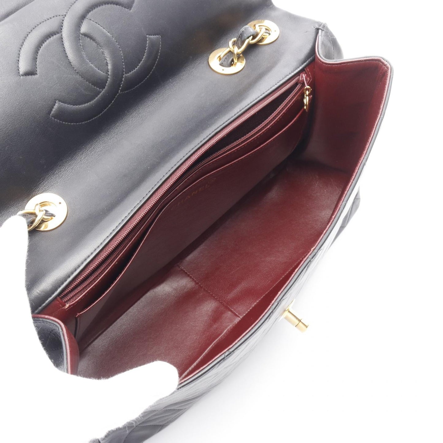 Chanel Classic Flap Bag Lambskin Shoulder Bag