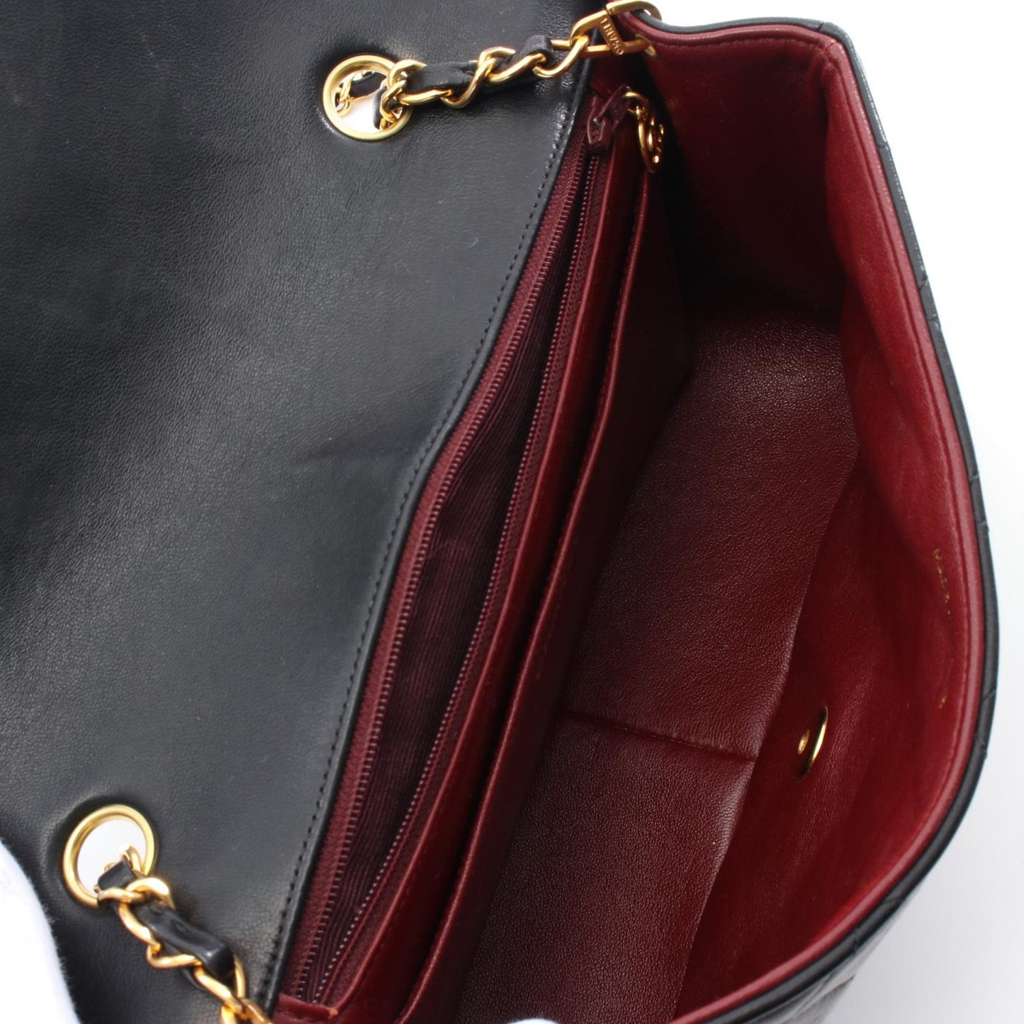 Chanel Matelasse Diana Flap Lambskin Shoulder Bag