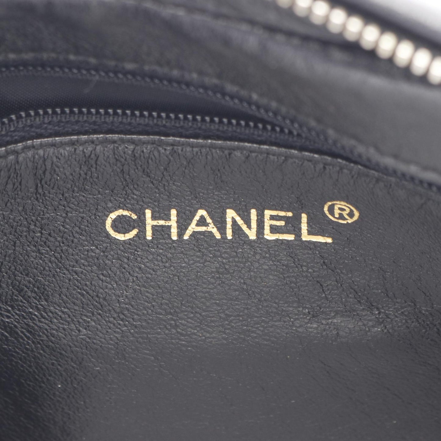Chanel Triple Coco Mark Caviar Skin Shoulder Bag