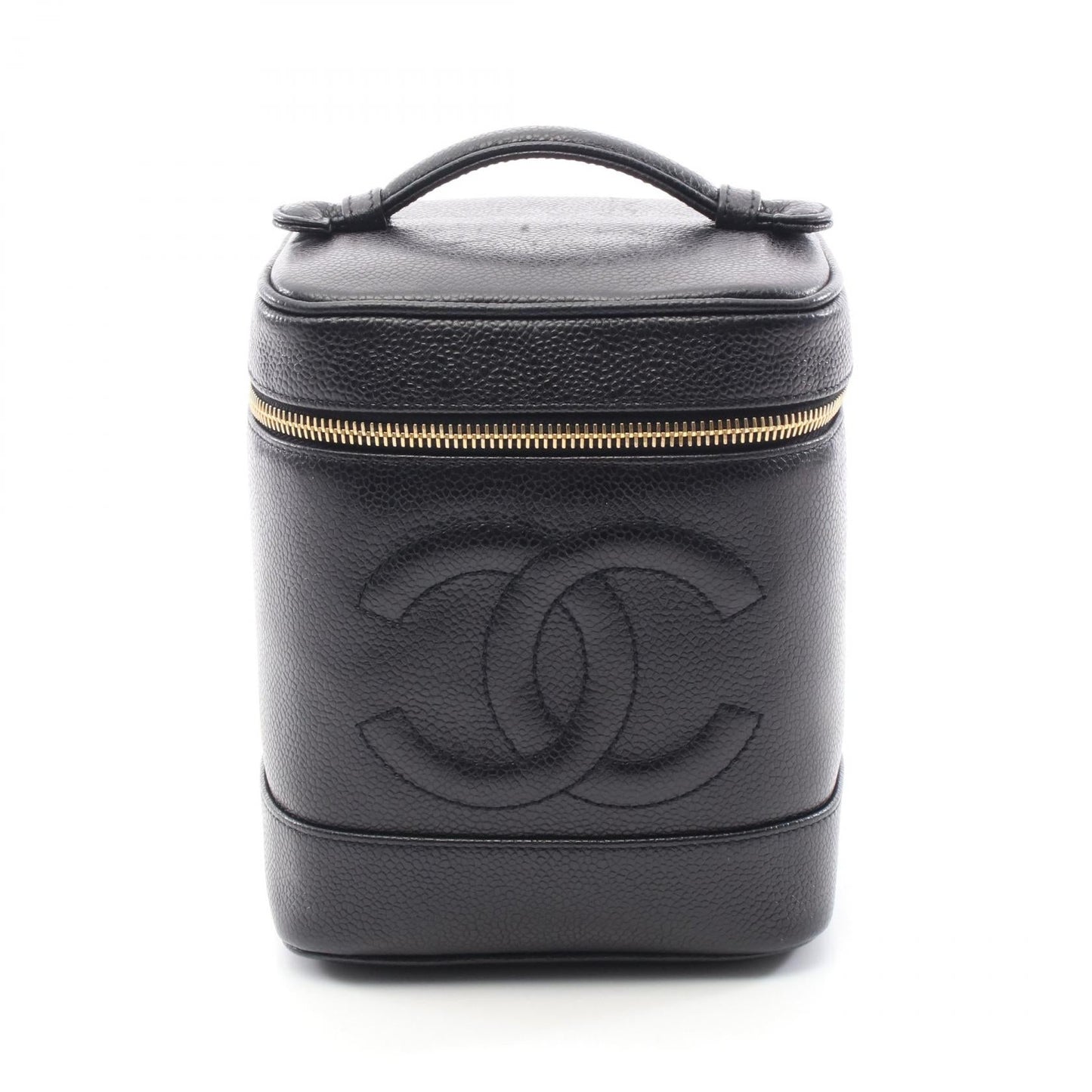 Chanel Coco Mark Caviar Skin Handbag