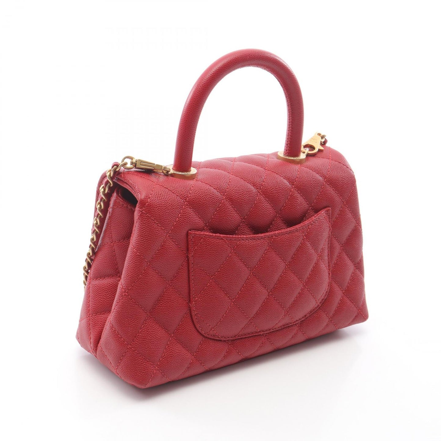 Chanel Coco Handle Flap Caviar 2way bag