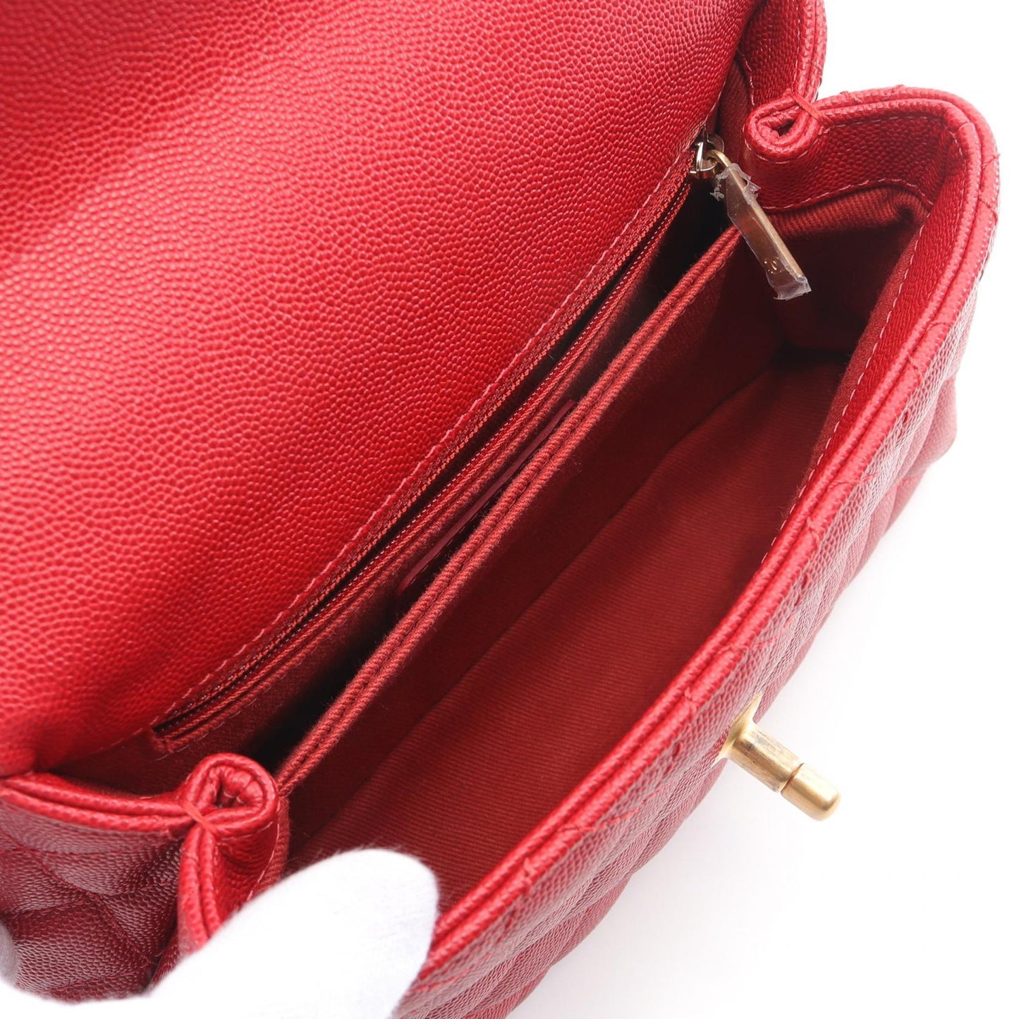 Chanel Coco Handle Flap Caviar 2way bag