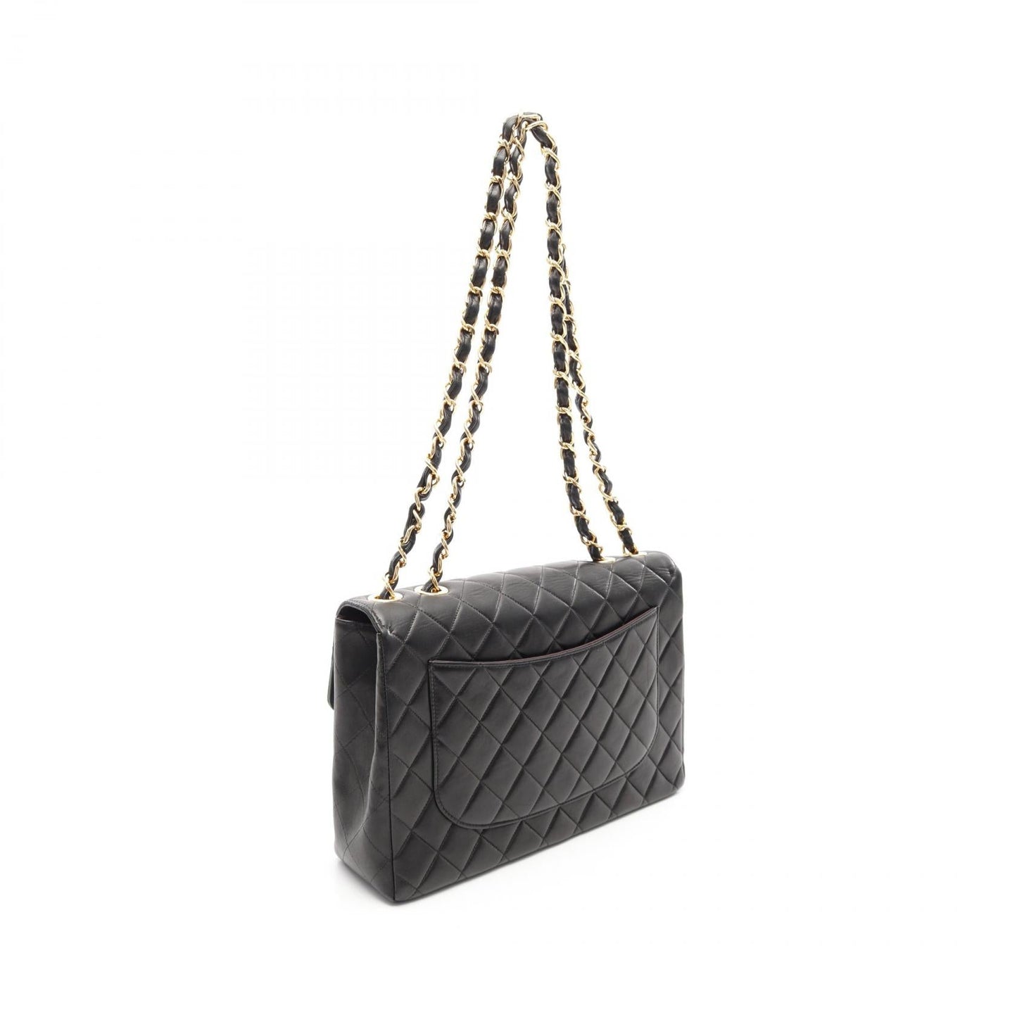 Chanel Deauville Matelasse 30 Lambskin Shoulder Bag
