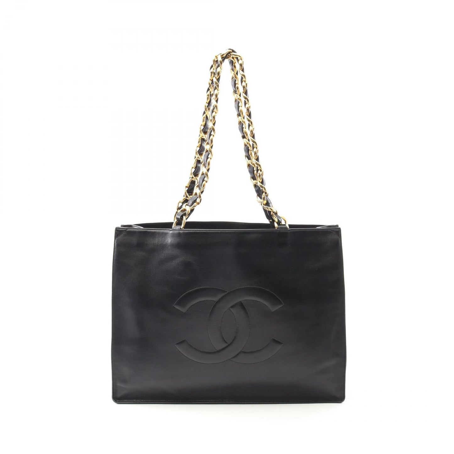 Chanel Deauville Leather Tote Bag