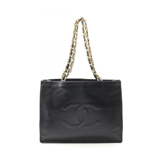 Chanel Deauville Leather Tote Bag