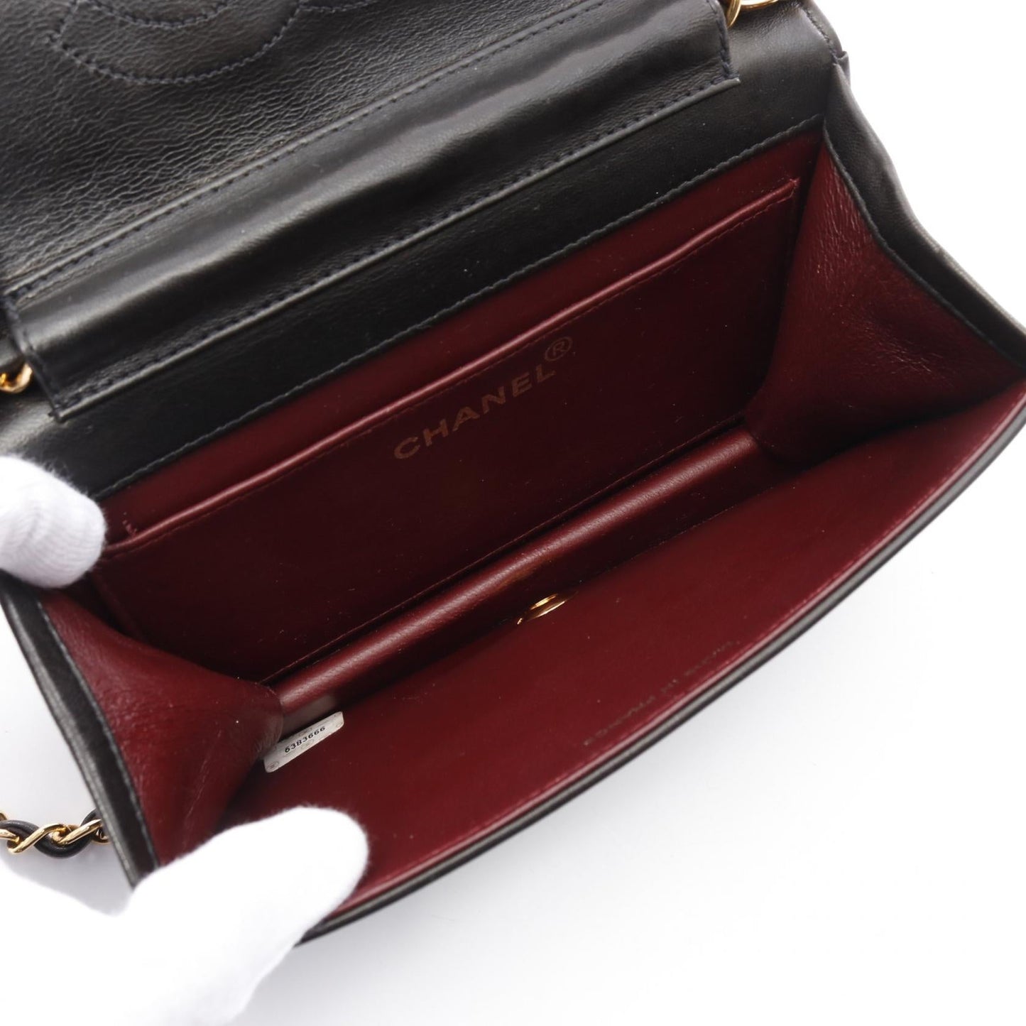 Chanel Mini Matelasse Lambskin Shoulder Bag