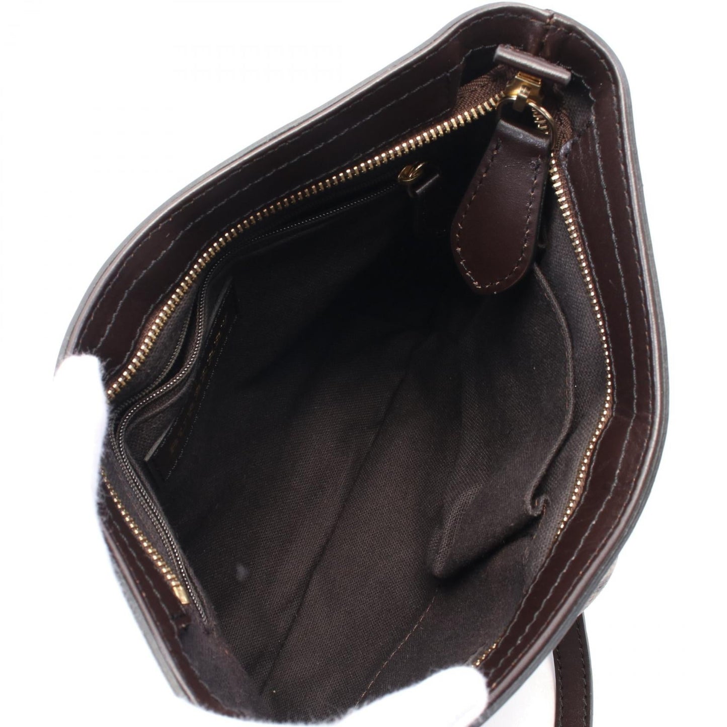 Burberry PVC Coated Canvas Leather Shoulder Bag