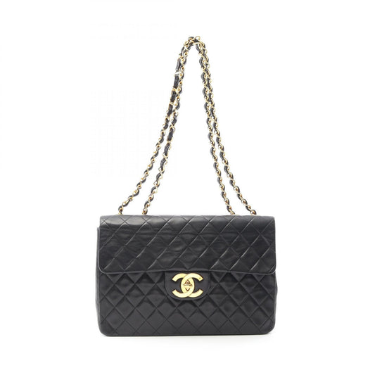 Chanel Deauville Matelasse Lambskin Shoulder Bag