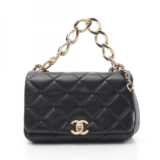 Chanel Mini Matelasse Leather Shoulder Bag
