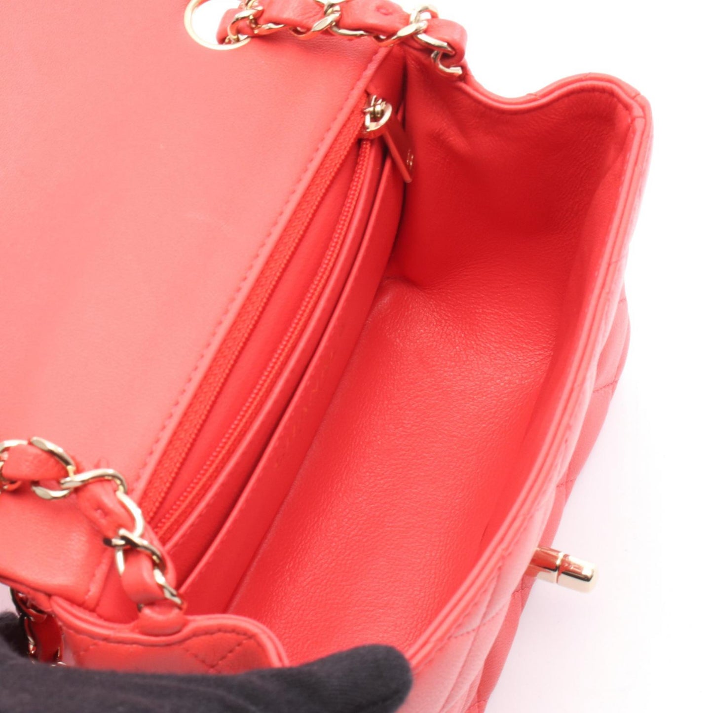 Chanel Mini Matelasse Leather Shoulder Bag