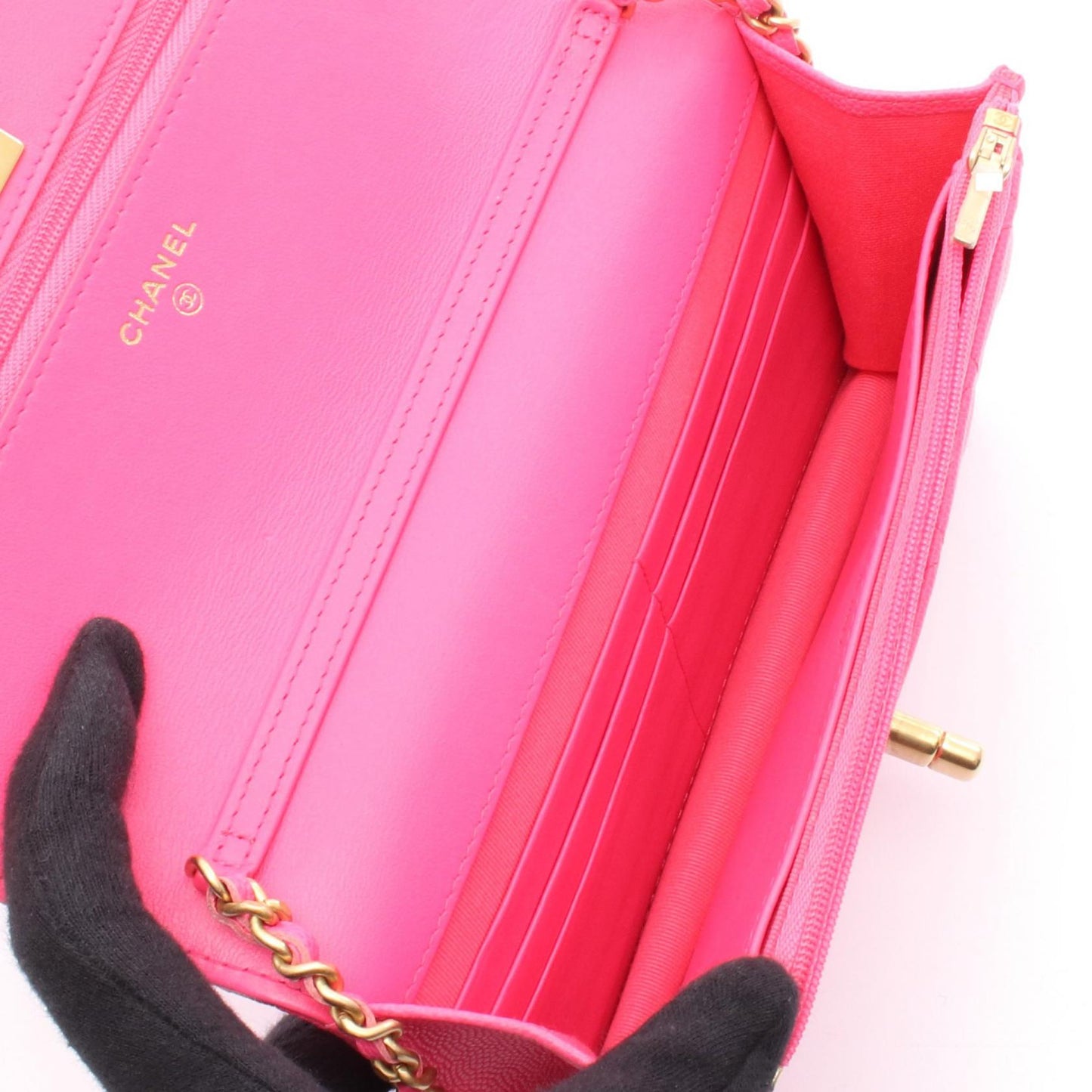 Chanel Matelasse Caviar Skin Shoulder Bag