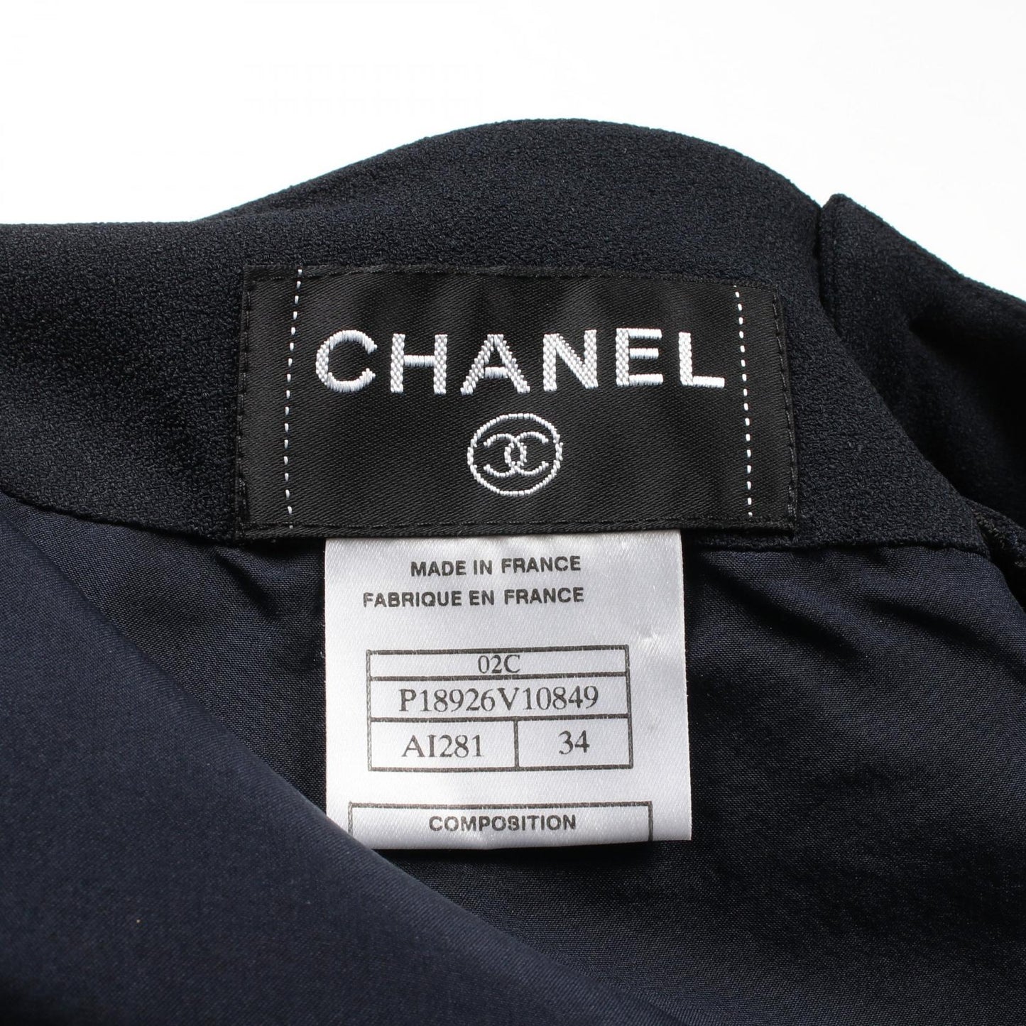 Chanel Camellia Button Rayon Acetate Skirt