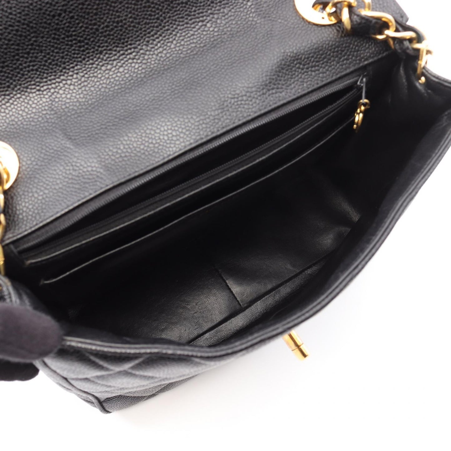 Chanel Matelasse Grained Calfskin Shoulder Bag