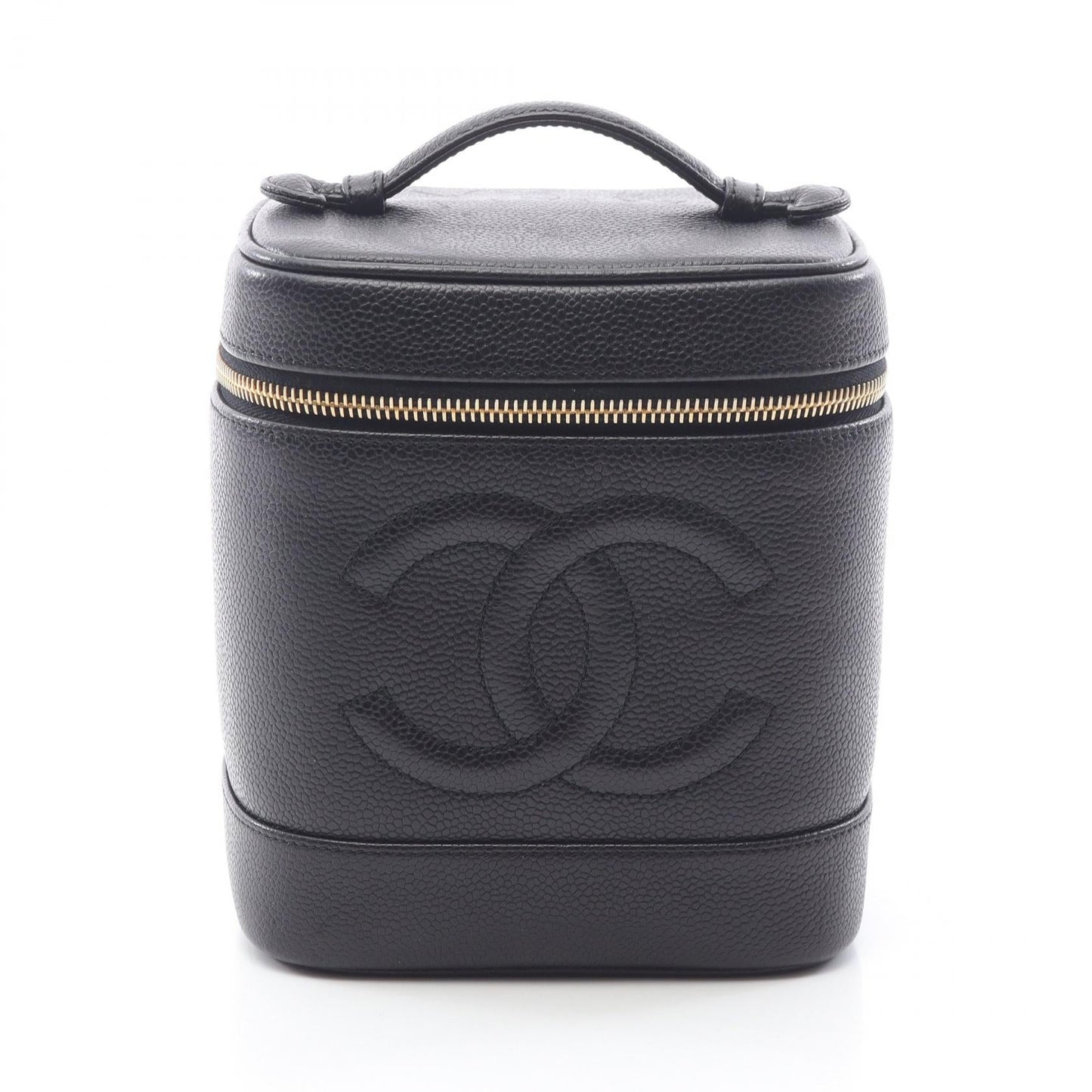 Chanel Coco Mark Grained Calfskin Handbag