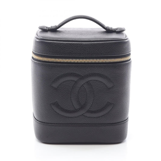Chanel Coco Mark Grained Calfskin Handbag