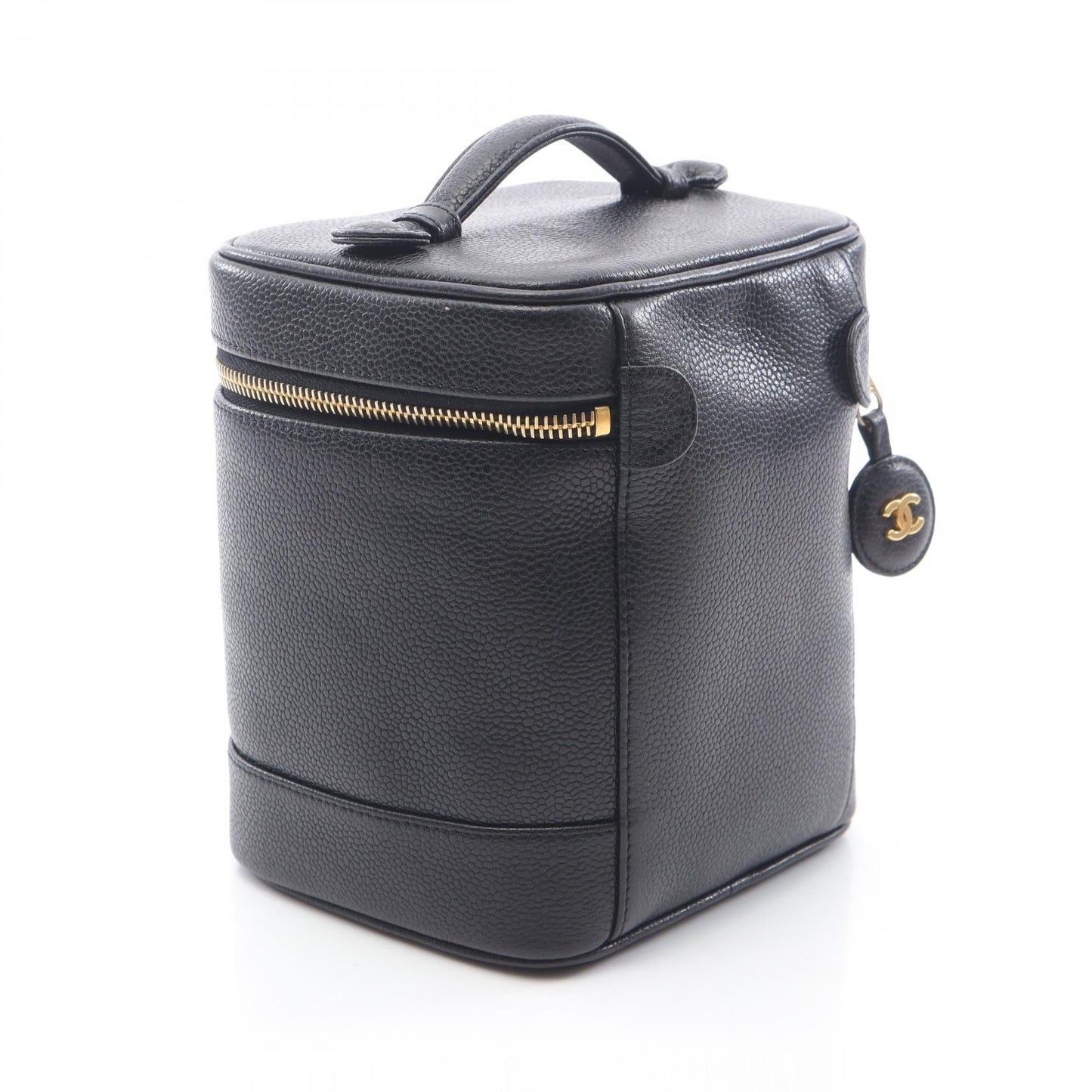 Chanel Coco Mark Grained Calfskin Handbag