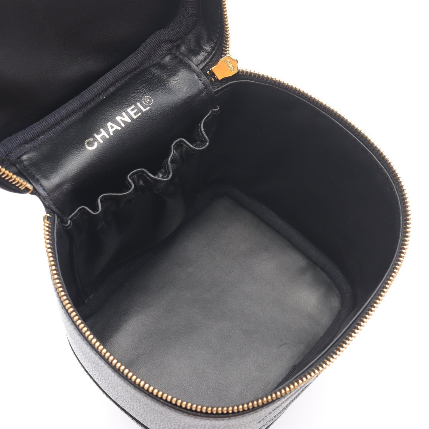 Chanel Coco Mark Grained Calfskin Handbag