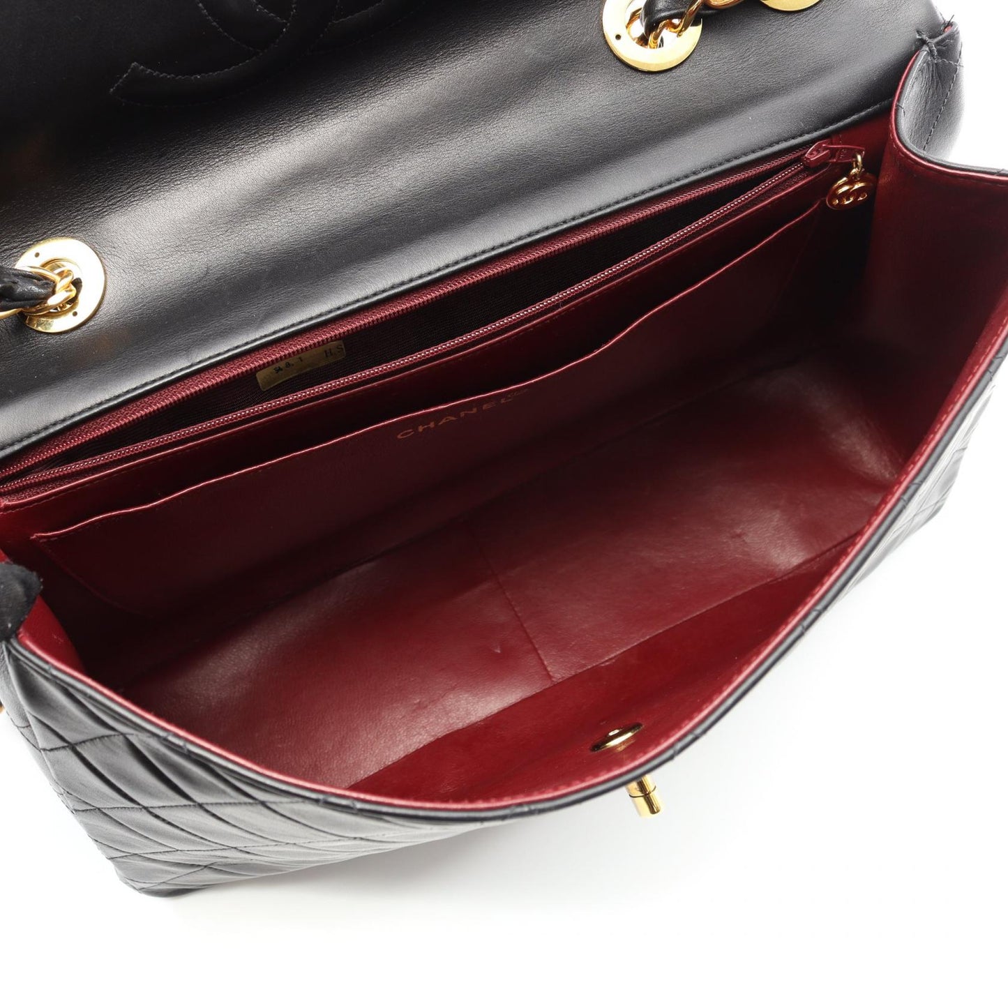 Chanel Classic Flap Bag Lambskin Shoulder Bag