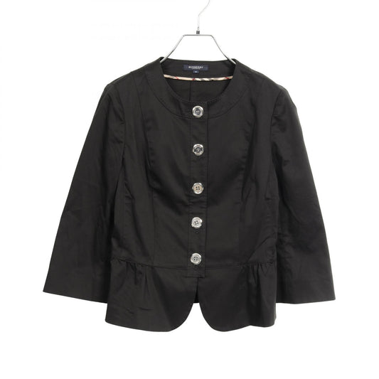 Burberry No Collar Jacket Cotton Jacket
