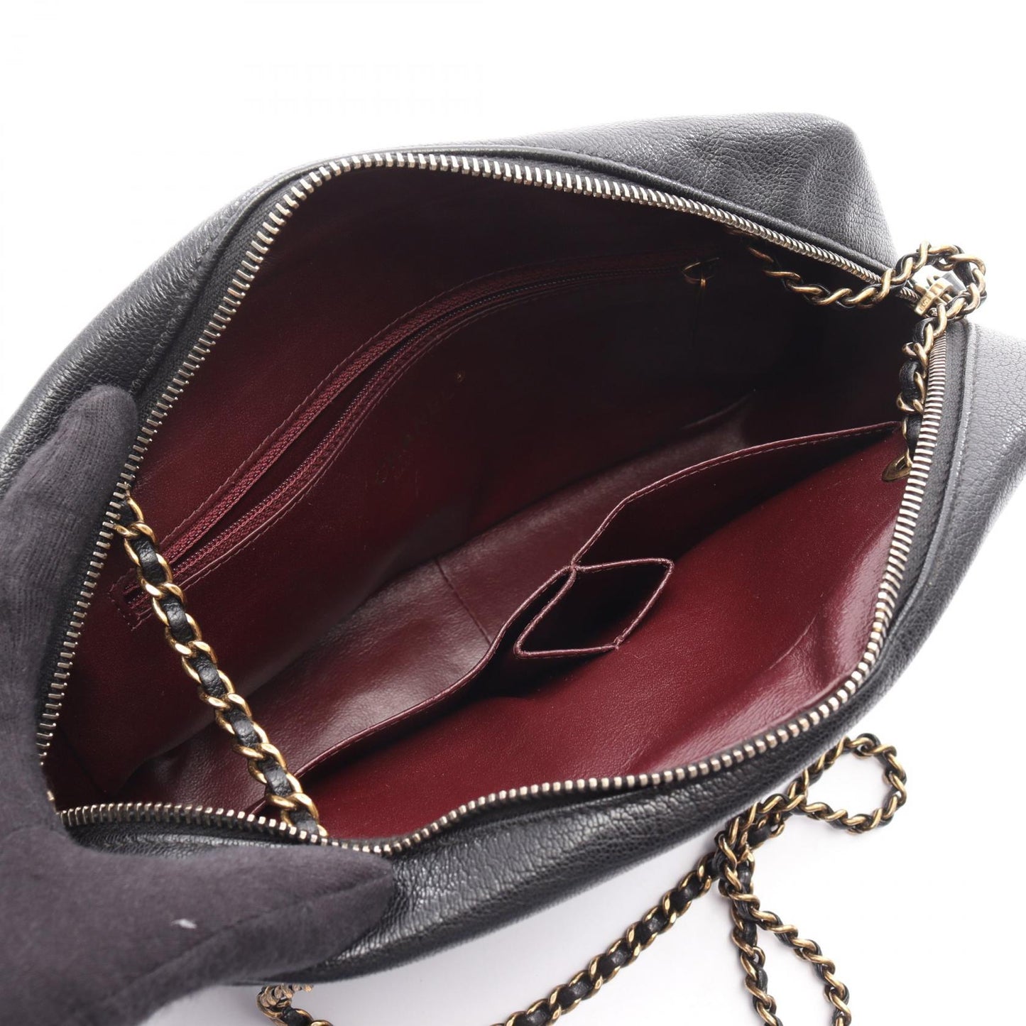 Chanel Coco Mark Lambskin Shoulder Bag