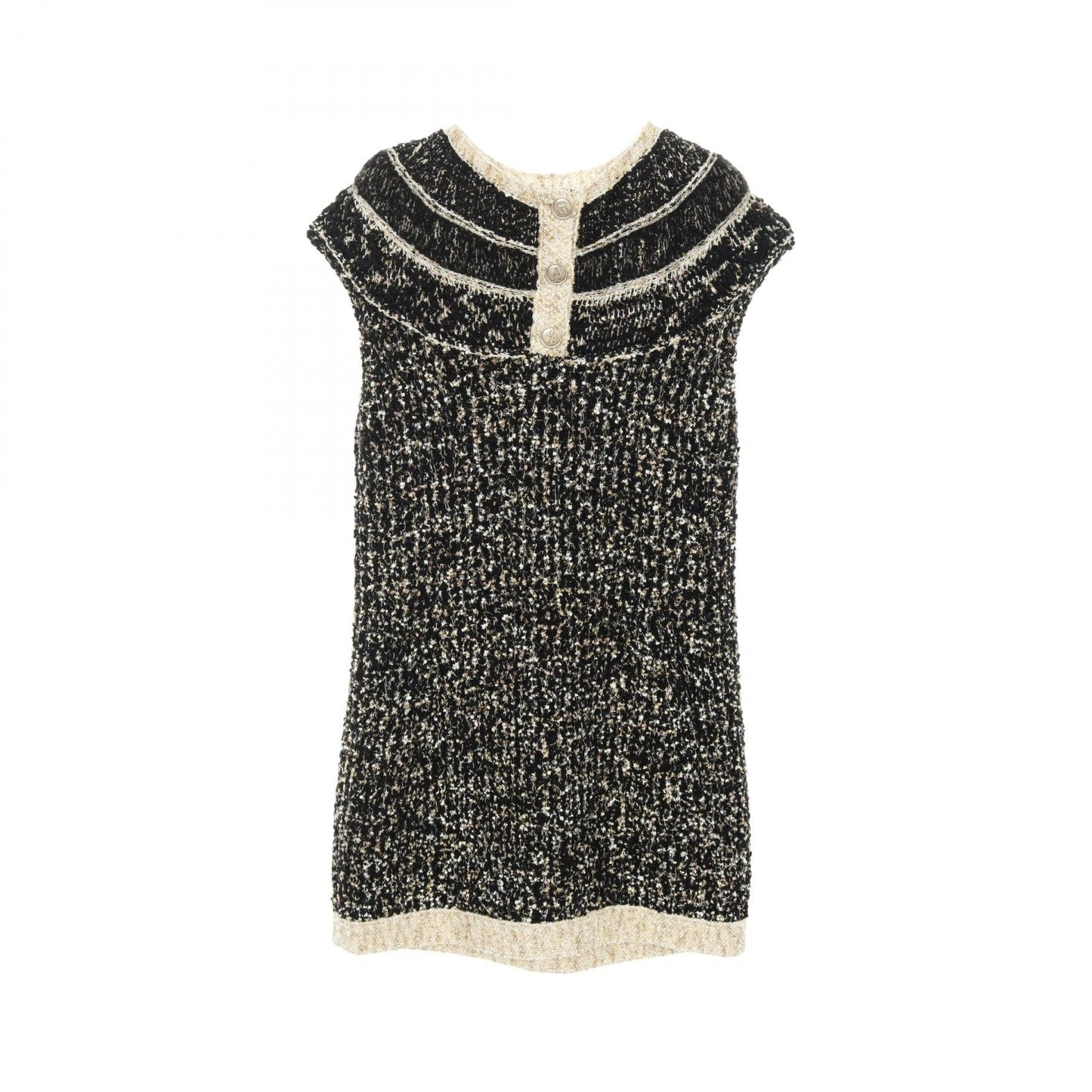 Chanel Coco Mark Wool Dress