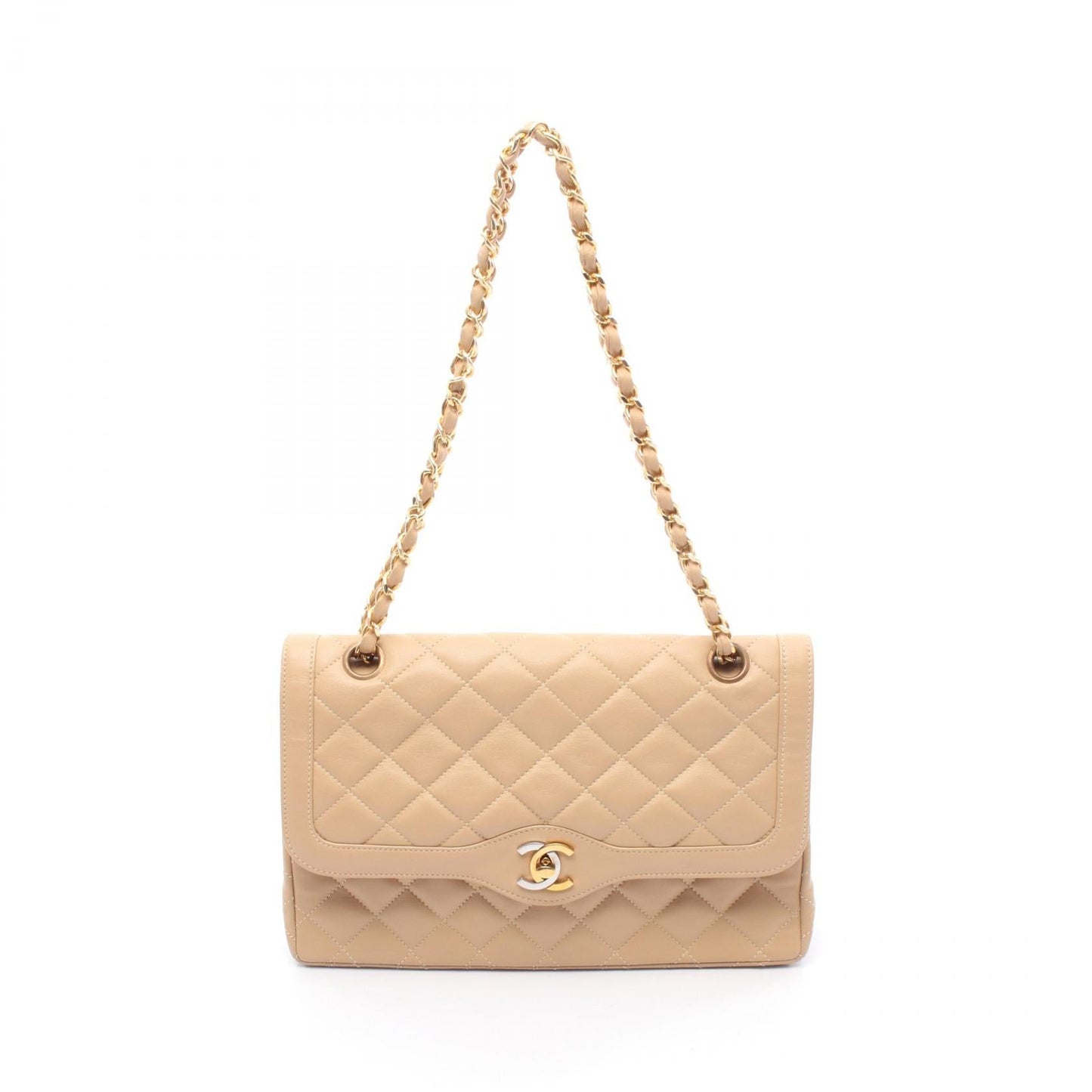 Chanel Matelasse Paris Limited Lambskin 2way Shoulder Bag