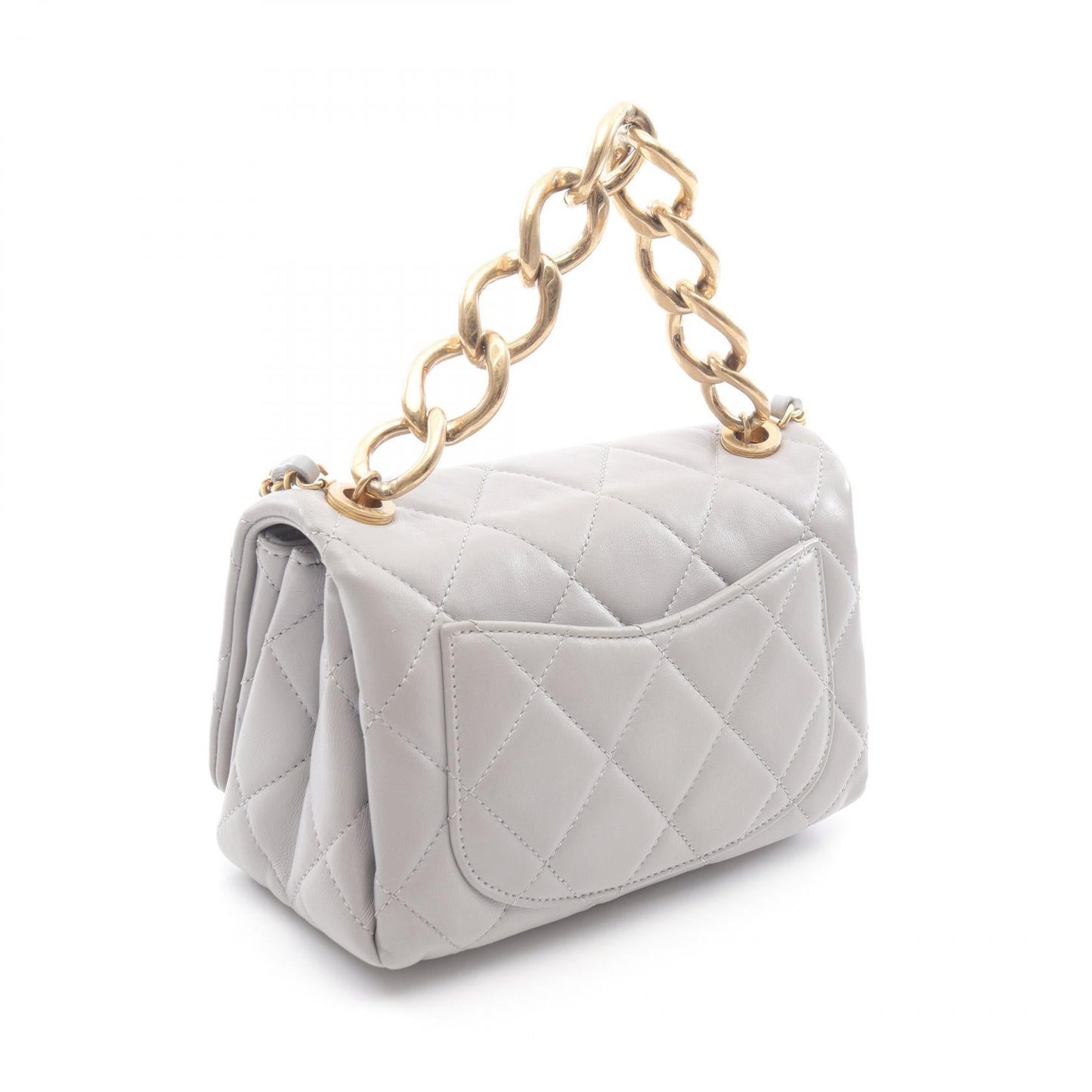 Chanel Mini Matelassé Lambskin Shoulder Bag