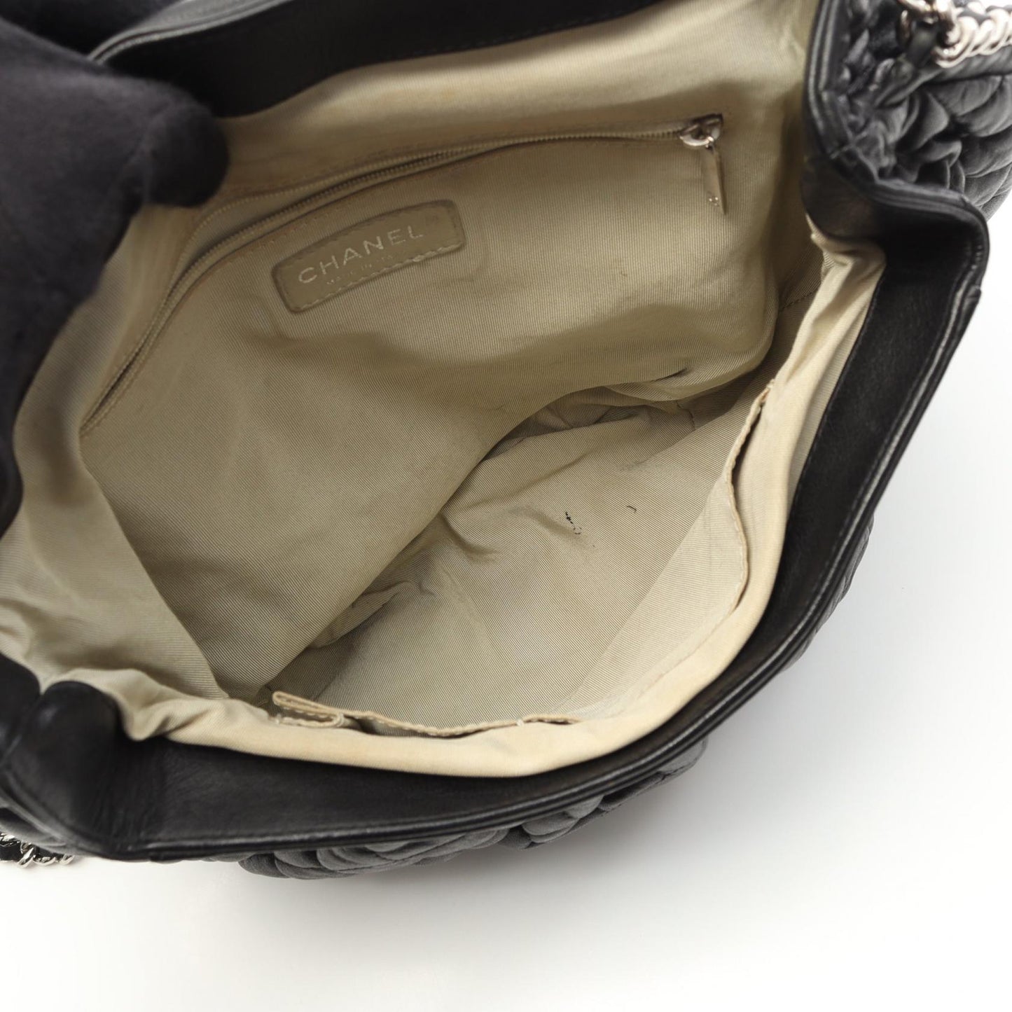 Chanel Luxury Line Matelasse Leather Shoulder Bag