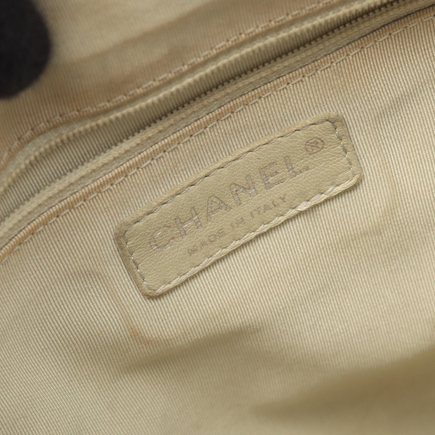 Chanel Luxury Line Matelasse Leather Shoulder Bag