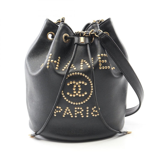 Chanel Deauville Calf Shoulder Bag