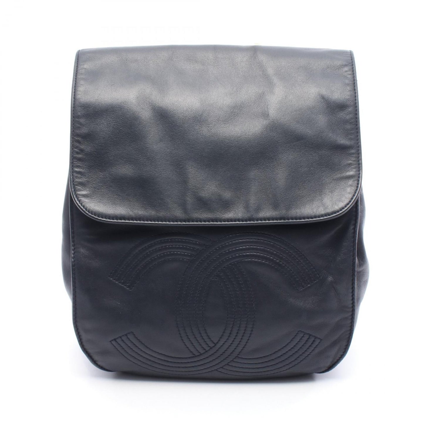 Chanel Coco Mark Leather Backpack
