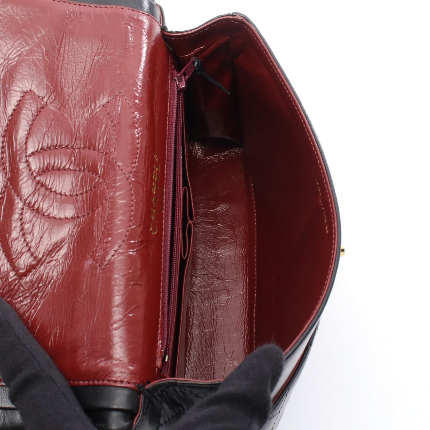 Chanel Matelasse Paris Limited Lambskin Double Flap Shoulder Bag