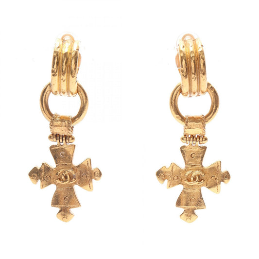 Chanel Coco Mark Cross Earrings