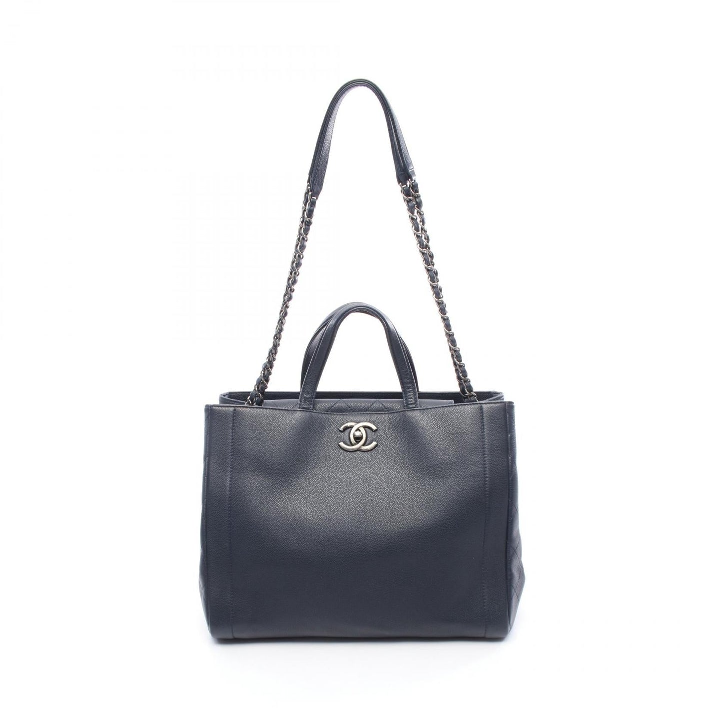 Chanel Matelasse Coco Mark Lambskin Shoulder Bag