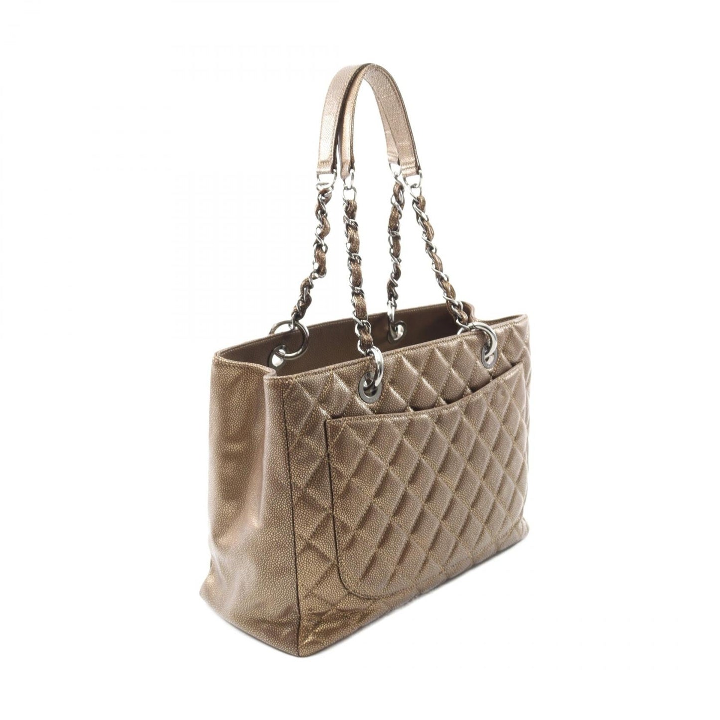 Chanel Matelasse Grand Shopping Tote Calf Tote Bag