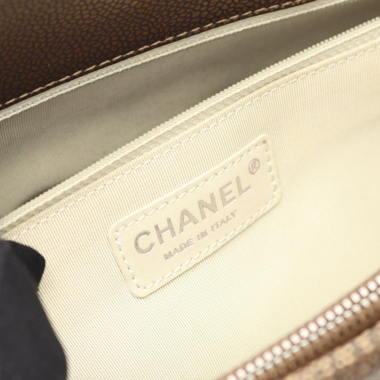 Chanel Matelasse Grand Shopping Tote Calf Tote Bag