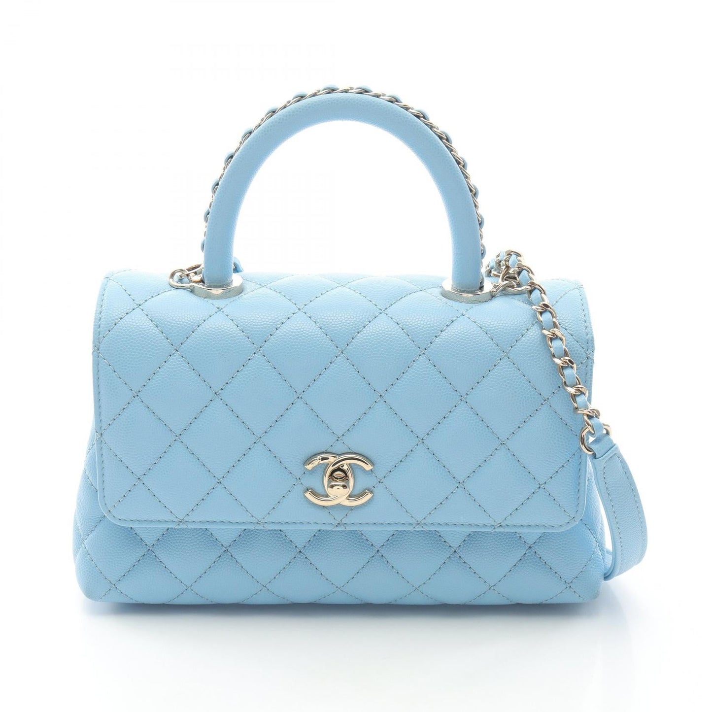 Chanel Coco Handle Calf Handbag