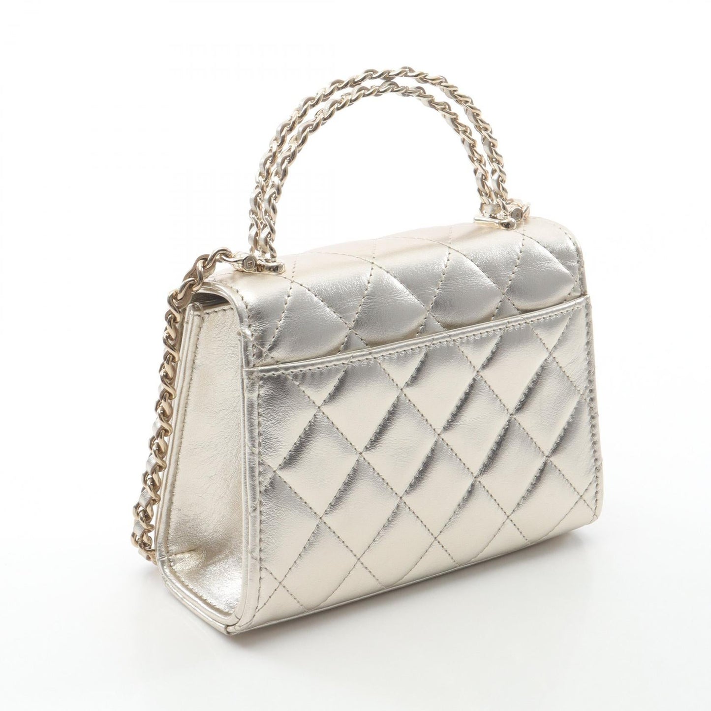 Chanel Chain Clutch Lambskin Shoulder Bag
