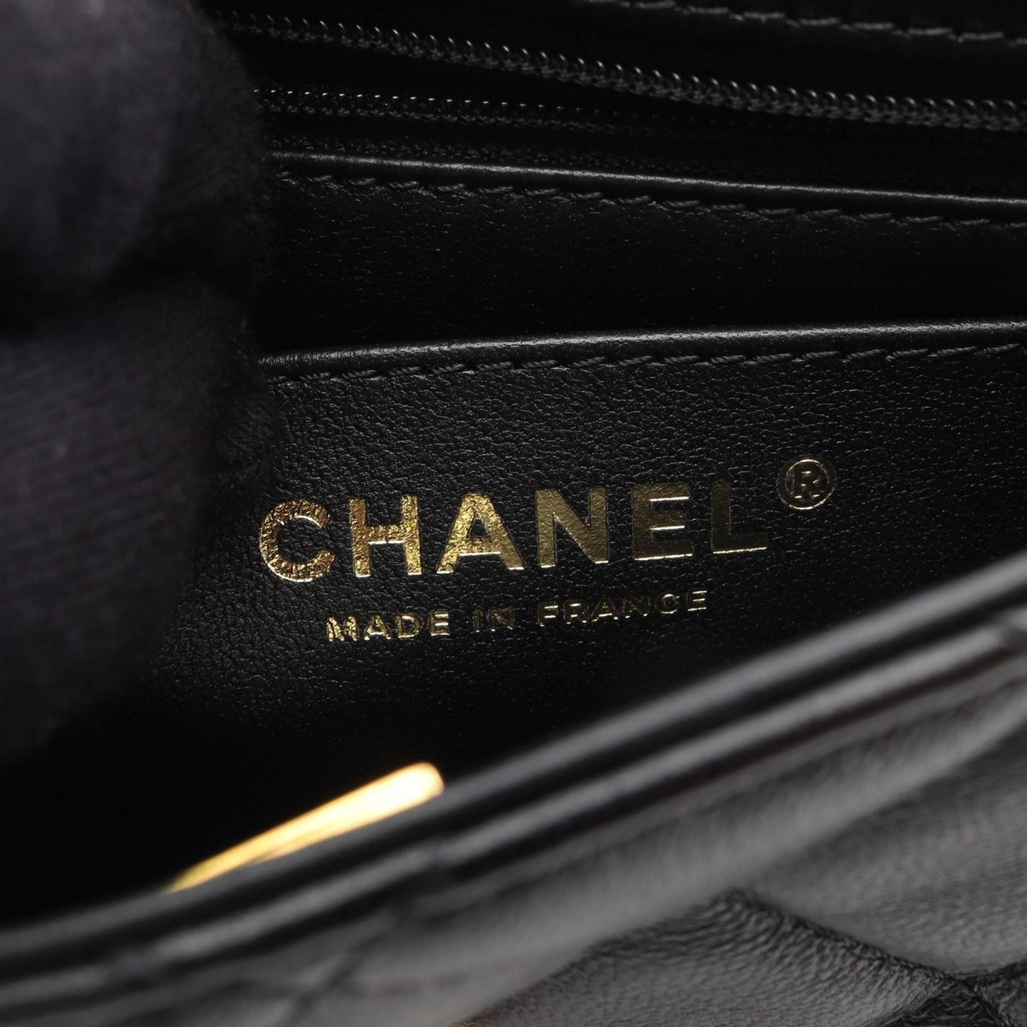 Chanel Top Handle Mini Flap Bag Lambskin 2way Shoulder Bag