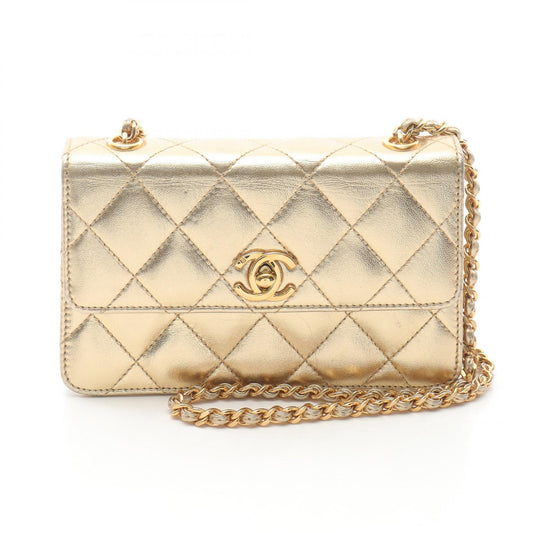 Chanel Mini Matelasse Lambskin Shoulder Bag