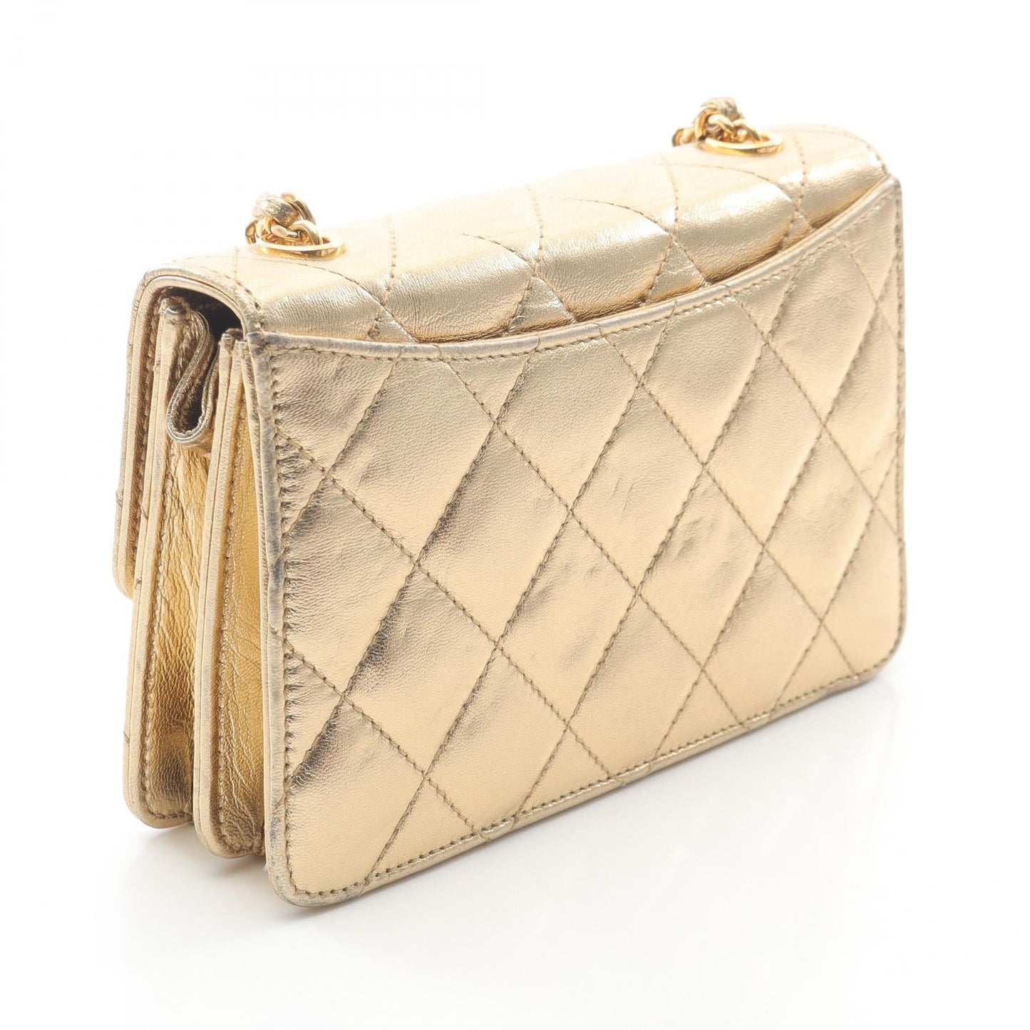 Chanel Mini Matelasse Lambskin Shoulder Bag