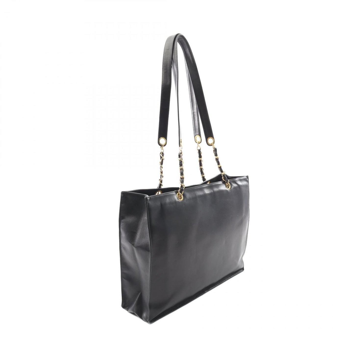 Chanel Deauville Lambskin Tote Bag